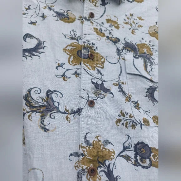 Tommy Bahama "Island Soft" L/S Button Down Shirt XL 100% Cotton - Picture 2 of 8